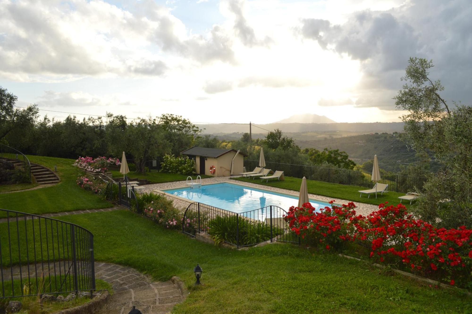 Villa Collebelvedere - Near Rome With Home Restaurant Fara in Sabina Exteriér fotografie